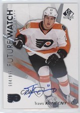 2016-17 SP Authentic Future Watch Auto 984/999 Travis Konecny #154 Auto 5mc