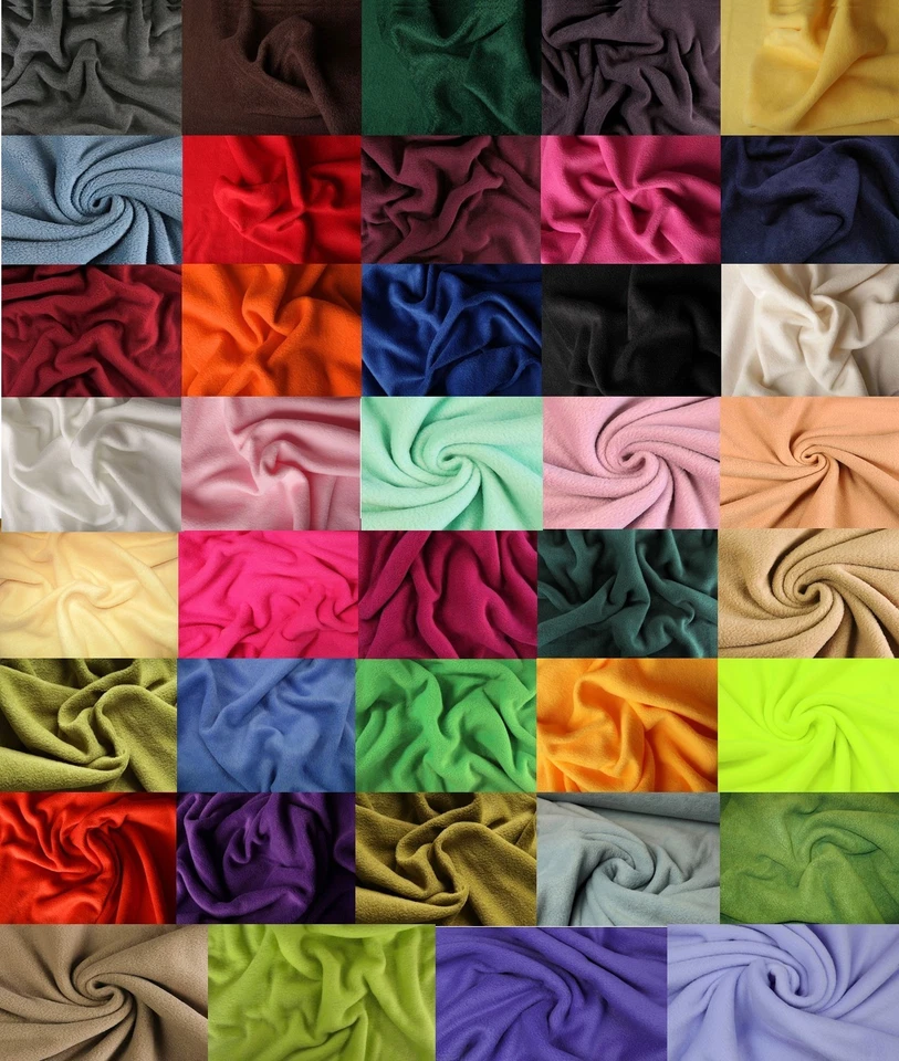 FLEECE Stoff Antipilling Polarfleece kuschlig weich Decken WEIß EUR 8,98/m - Bild 2 von 2