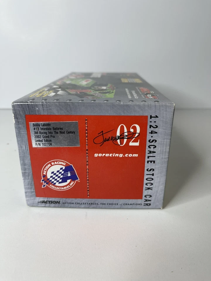 Pontiac 2002 Bobby Labonte #18 3M Racing into the Next Century 1/24 acción raro Foto 2 de 4