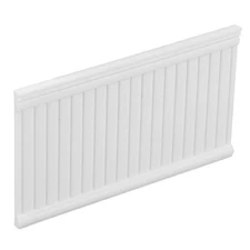 Toyvian 5pcs Elegant 1/12 Scale Miniature Wainscoting for Dollhouses Mini Wal...