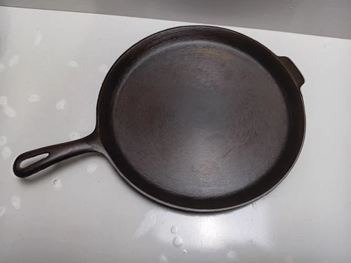 Unusual Late Wagner/Griswold 11.25" Griddle Skillet Reseasoned