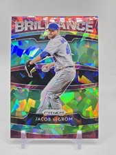 2020 PRIZM BRILLIANCE JACOB DEGROM CRACKED ICE /25 METS