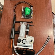 NEW Moen 87897BL Nori Matte Black One Handle Pulldown Kitchen Faucet B164