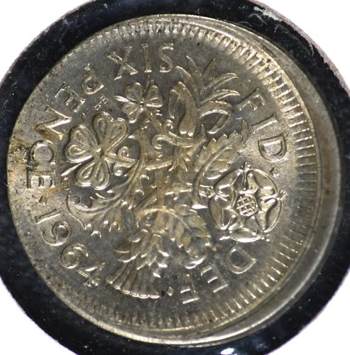 1964 Elizabeth II Shilling — photo from the most recent tracked eBay sale