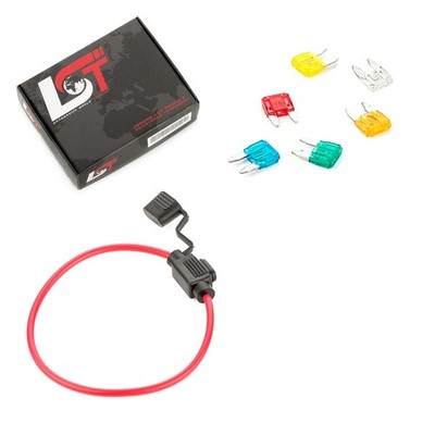 Sicherungshalter Mini Flachsicherung mit Abdeckung 5A-30A für VOLVO