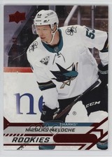 2020-21 Upper Deck Overtime Rookies Red 42/99 Nicolas Meloche #179 2j0