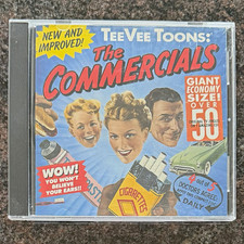 TVT Records TeeVee Toons: The Commercials 1989 CD Comedy TVT 1400-2