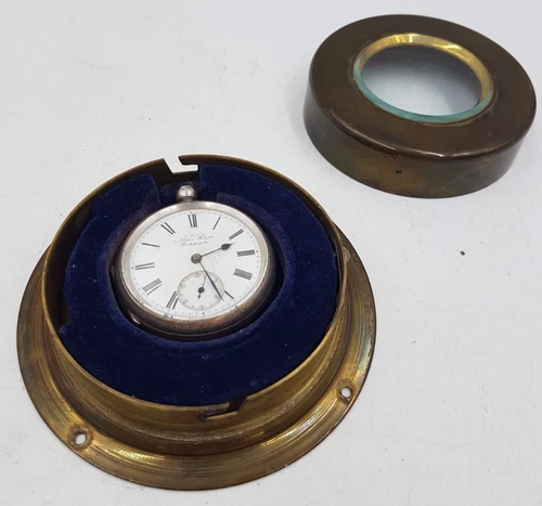 Antique Solid Silver H. Klein Norton Folgate Pocket Watch William Ehrhardt 1876