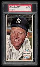 1964 Topps Giant Set-Break # 25 - Mickey Mantle PSA 8 NM-MT