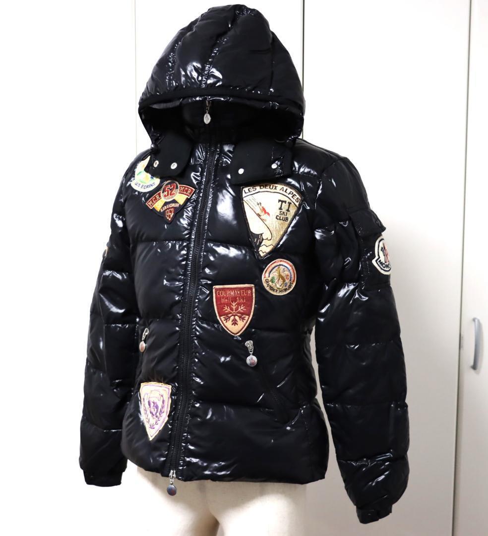 ぴぴでばびでぶー様モンクレール BADIA バディア ブラック ダウン Used Moncler Badia Special Specifications Down Jacket Outer