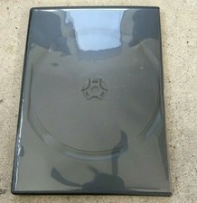 10 SLIM Black Single DVD CD Cases 7MM