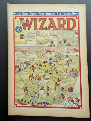 Wizard Comic No 1252, February 11th 1950, D.C. Thomson, Birthday Issue