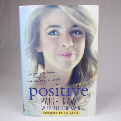 SIGNED Positive A Memoir By Paige Rawl Ali Benjamin Hardcover Book w/DJ 1st Ed