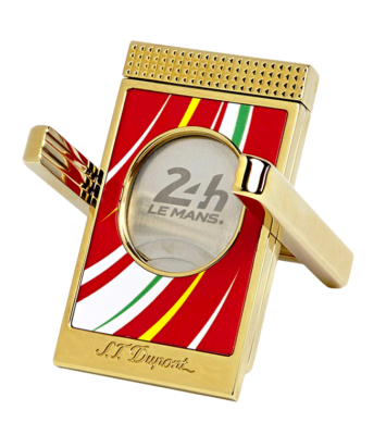 Buy S.T. Dupont Cigar Cutter W/ Stand, 24H Le Mans Red & Golden