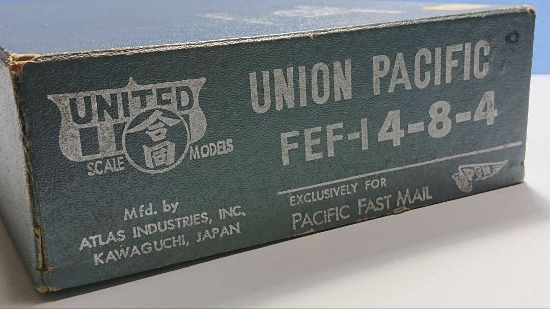 UNITED UNION PACIFIC FEF-1 4-8-4 Locomotive Model Canon UNITED UNION PACIFIC FEF-1 4-8-4 Locomotive Model Canon