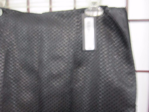 Worthington Black Jacquard Skirt Size12 New with tags Fast shipping+Tracking - Picture 2 of 4