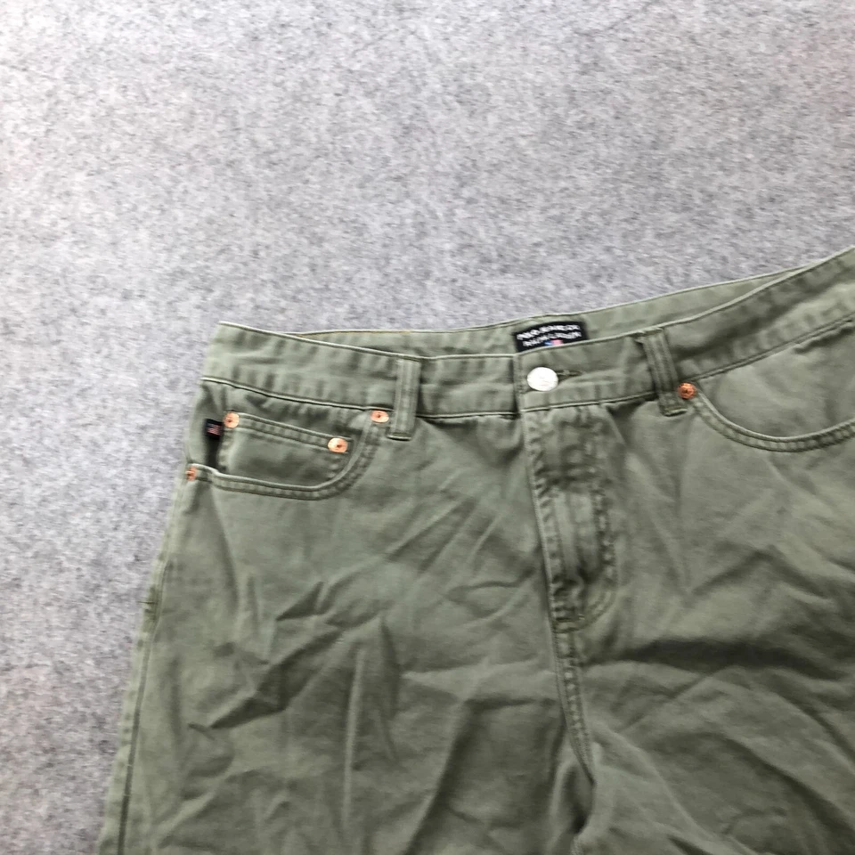 Pantalones Cortos Ralph Lauren Mujer 12 Bolsillos Verdes Excedente Damas Polo Jeans * Foto 3 de 4