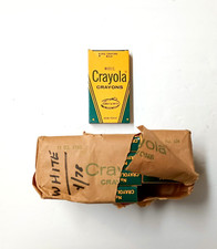 Vintage White Crayola Crayons Binney  Smith No. 836 NIB