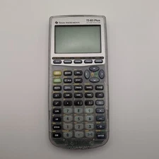 Texas Instruments TI-83 Plus Silver Edition Clear Graphing Calculator  EUC