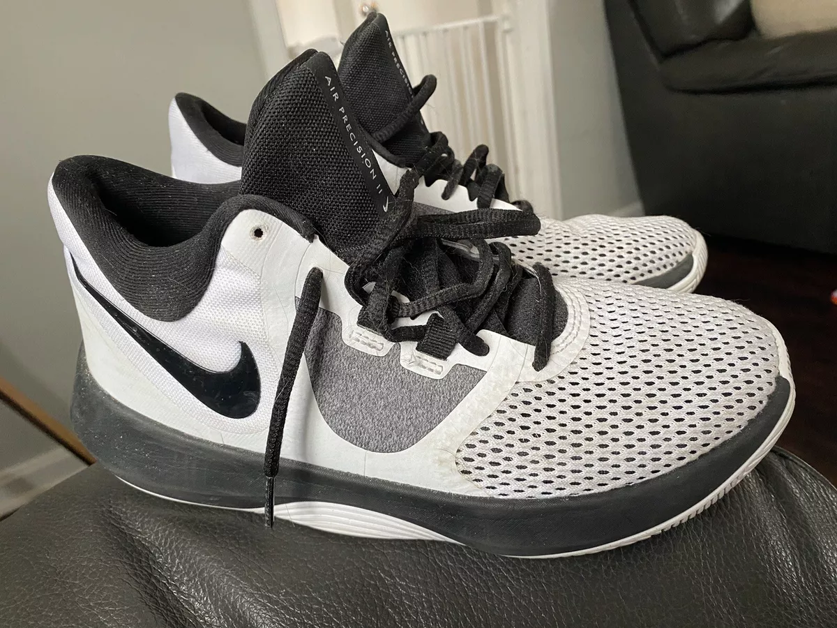 Nike air precision cheap 2 white and black
