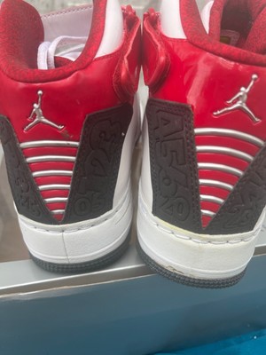 AIR JORDAN FUSION 20 AJF 2008 WHITE/BLACK-VARSITY RED 331823  display picture 1