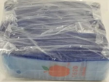 Apple Mini Zip Resealable Bags 1.5" x 2" Blue Baggies 1520 1000ct. NEW