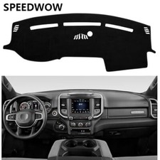 Speedwow Car Dashboard Dash Cover Mat For 2019-20024 Ram 1500 2500 3500 Speedwow Car Dashboard Dash Cover Mat For 2019-20024 Ram 1500 2500 3500