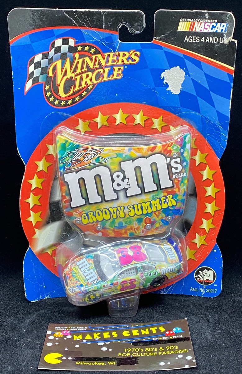 Winner's Circle M&M's ミニカー 38号 Winners Circle #38 M&M Racing Team W/Hood Magnet Brand New