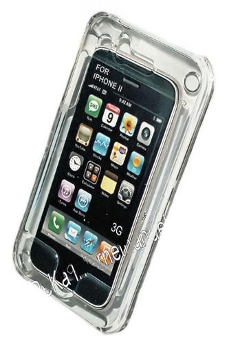 Crystal Case Handy Cover Schale Hülle für Apple iPhone 3G - 3Gs Transparent - Picture 9 of 12