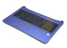 GENUINE HP 15-AY015DX LAPTOP PALMREST TOUCHPAD WITH KEYBOARD 855026-001 GRADE B