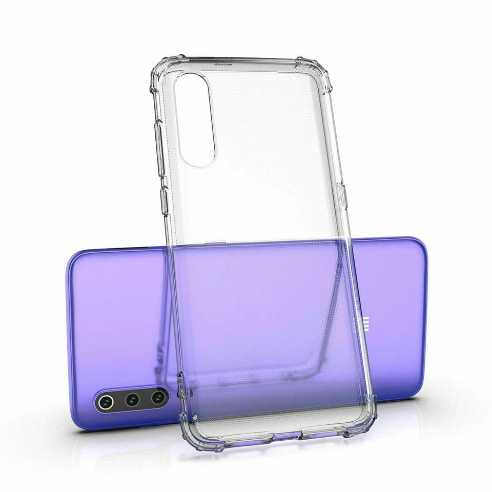 Clear Thin TPU Case For Xiaomi Mi 8 Note Transparent Gel Pocophone Redmi Cover - Image 3 of 4