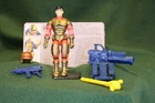 Vintage GI Joe Barricade Figure Complete with Card Great Condition 1992