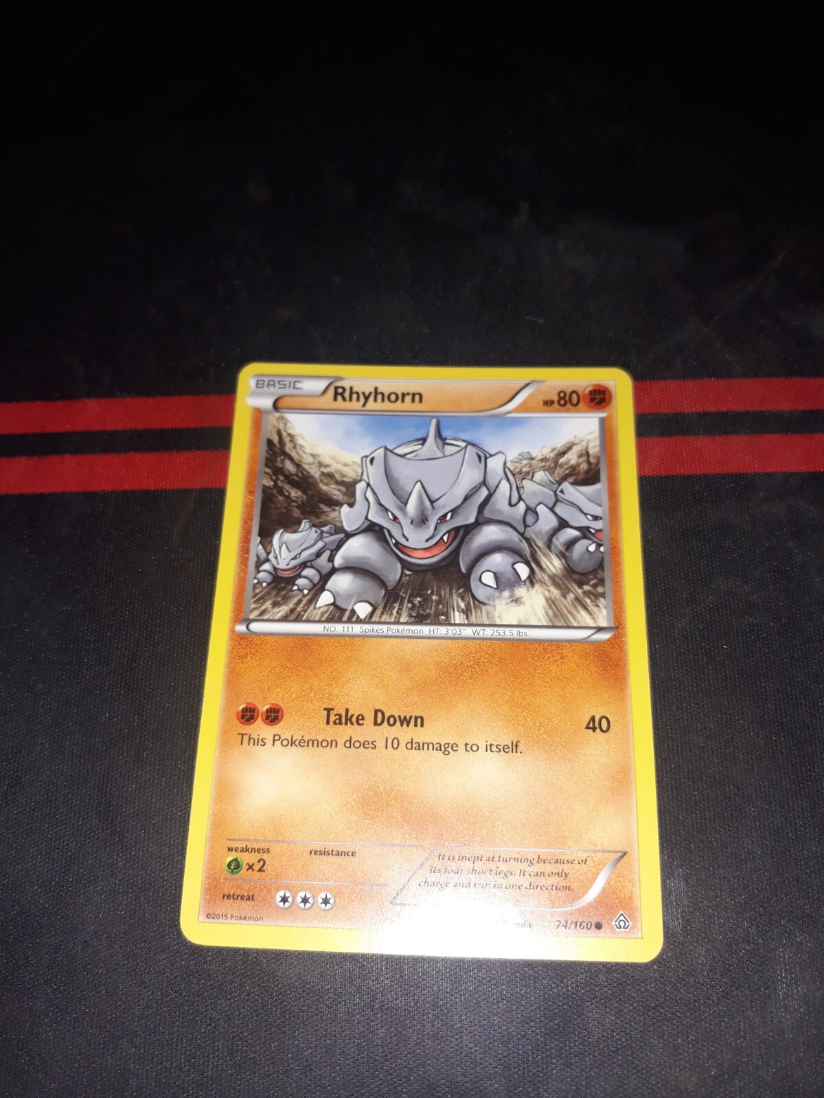 Rhyhorn 74/160 XY-Primal Clash Regular Playset