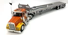 43451 TONKIN REPLICAS / KENWORTH W900 SEMI PLATEAU US APPROX 1/50