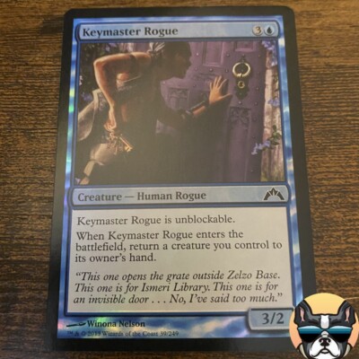 Magic the Gathering MTG: Keymaster Rogue- Foil/NM/LP- 039/249- Gatecrash