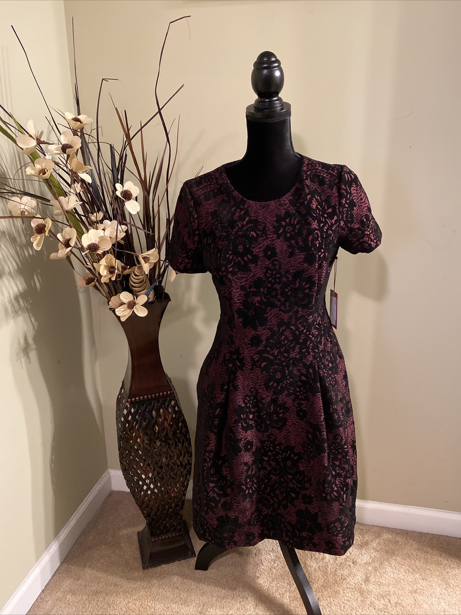 vince camuto burgundy dress Women NWT Size 8 $158+ Tax Simple Stunning Long Prom cut-out Color:Blue as Pics Maxi dresses Tonal texture
