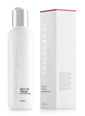 DermaQuest Glyco Gel Cleanser - NIB- 6oz AUTHORIZED RETAILER