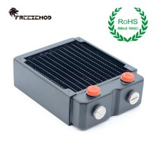 FreezeMod 120mm G1/4" Copper Radiator 45mm Thick for PC Water Cooling TSRP-HP45