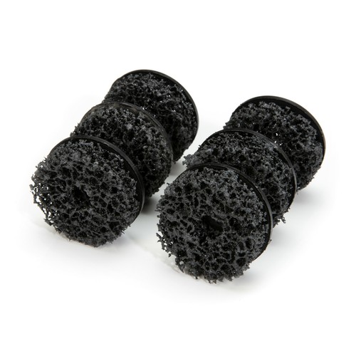 Steelman 2Inch Diameter Wheel Stud, Hub and Rotor Cleaning Pad 6Pack