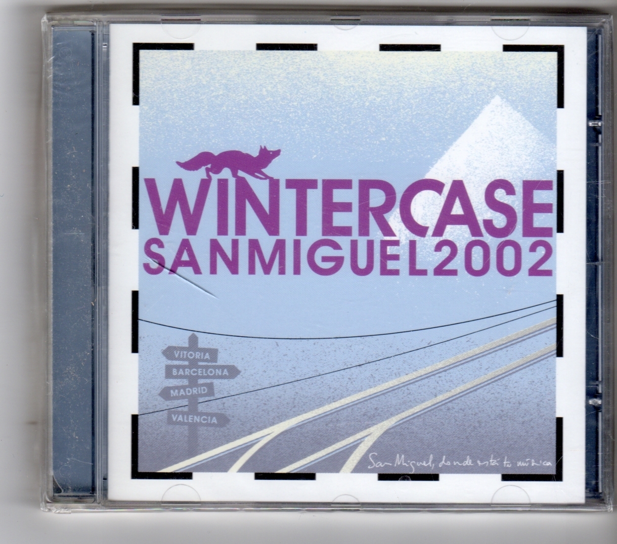 (HK344) Wintercase San Miguel 2002, 16 tracks various artists - 2002 Sealed CD