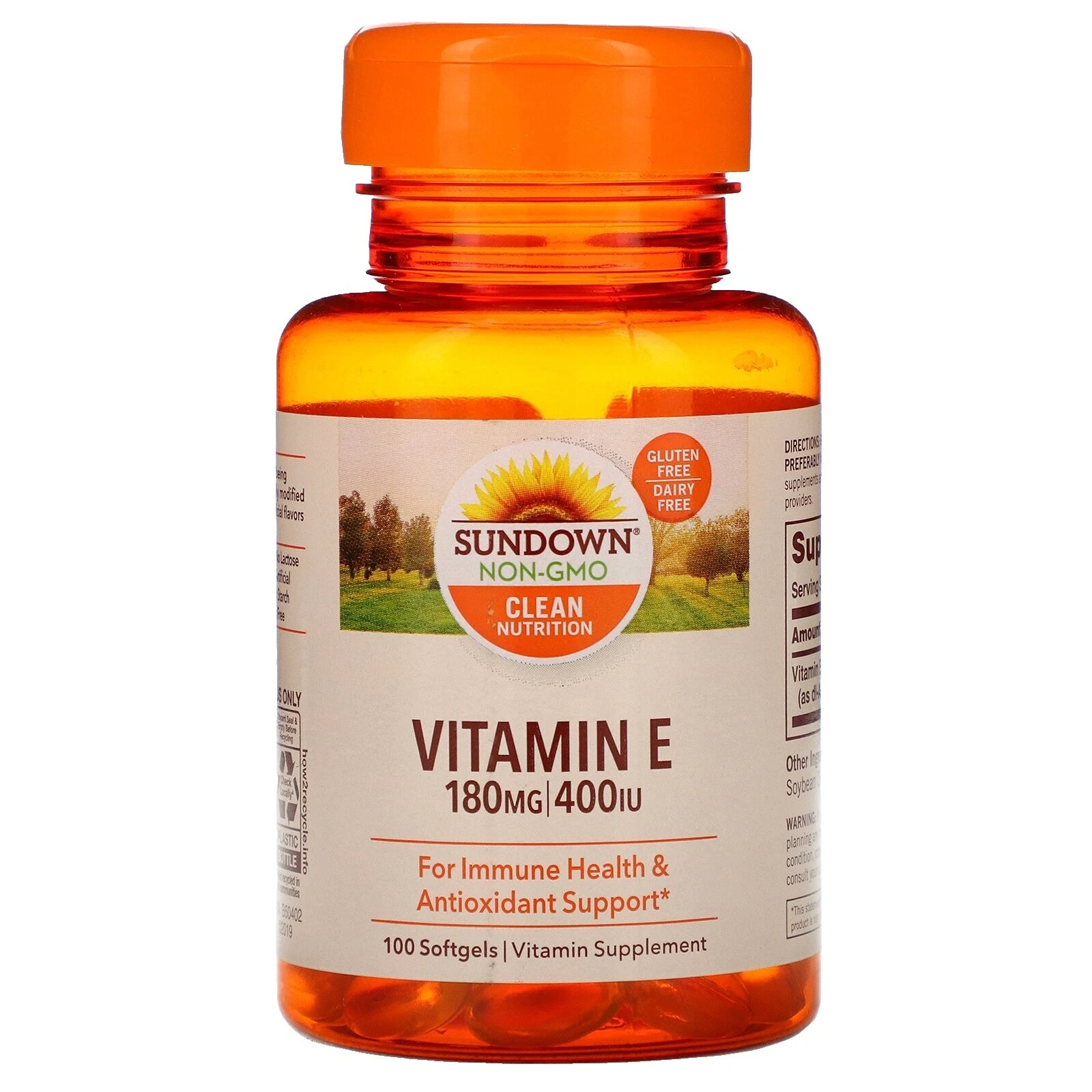 Vitamin E Health Supplements