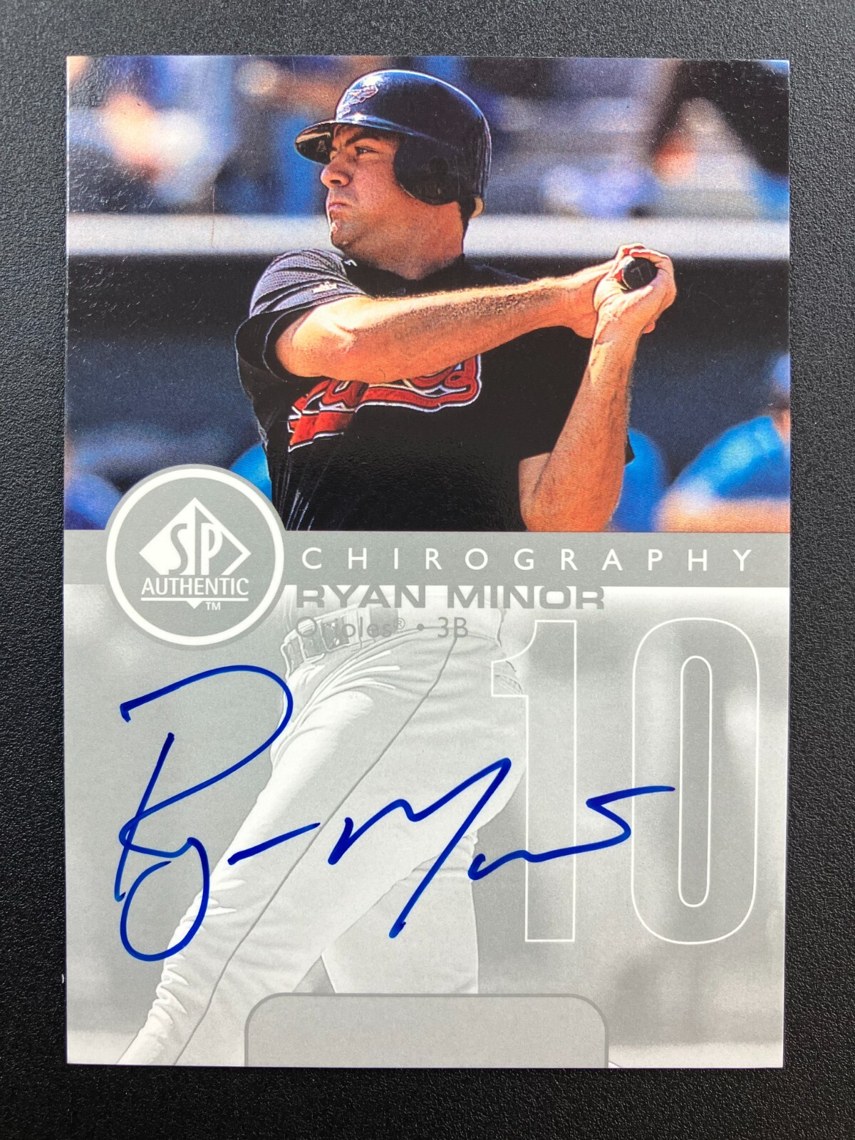 1999 SP Authentic #RM Ryan Minor Chirography On Card Auto