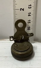 Vintage Pin On Brass Compass Marbles Gladstone Michigan USA 