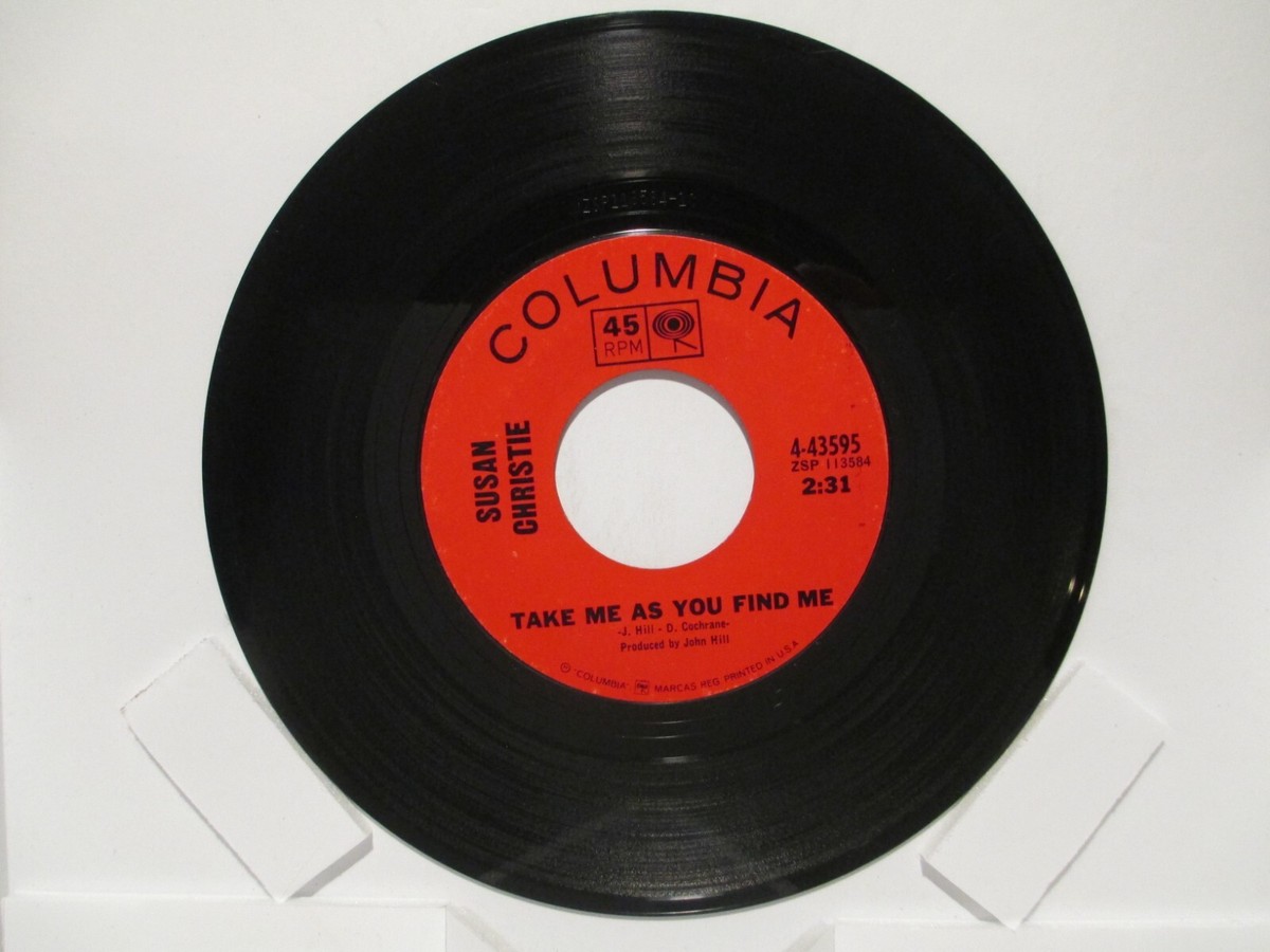 4-43595 Susan Christie Columbia Records 45 RPM Record 284B35 | eBay