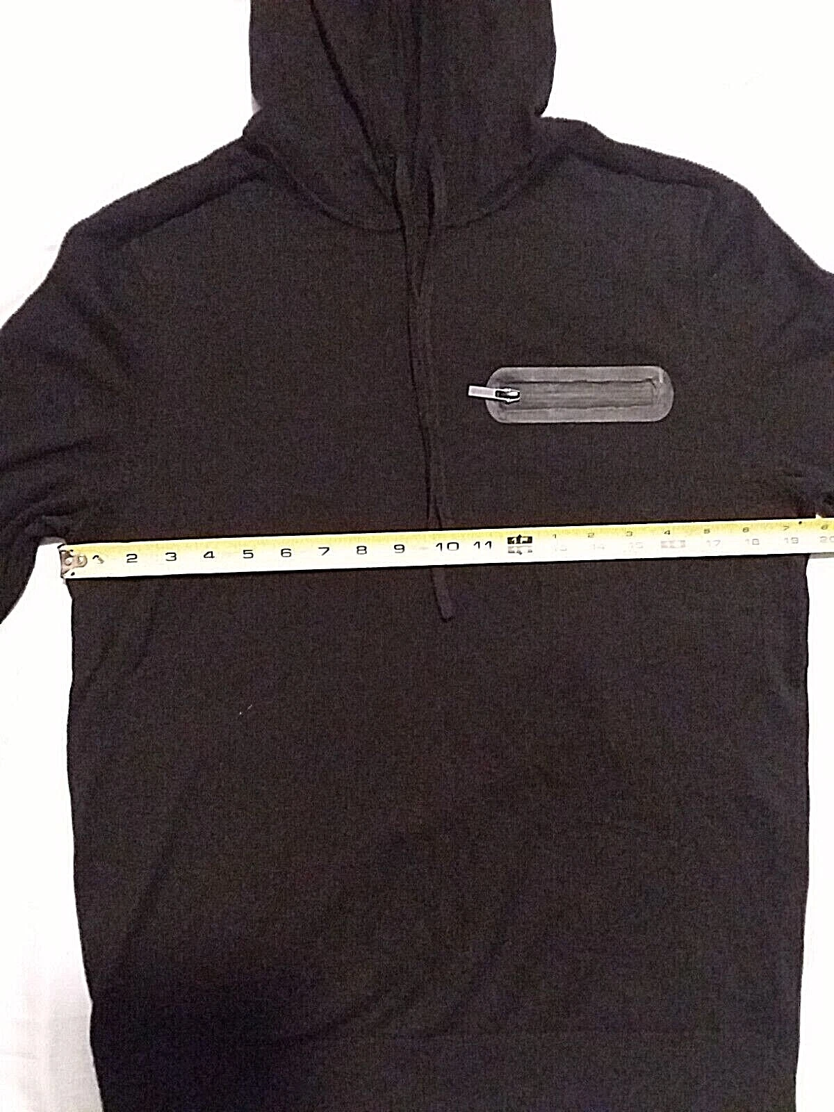 VETEMENTS Felpa nera con cappuccio Express donna taglia media