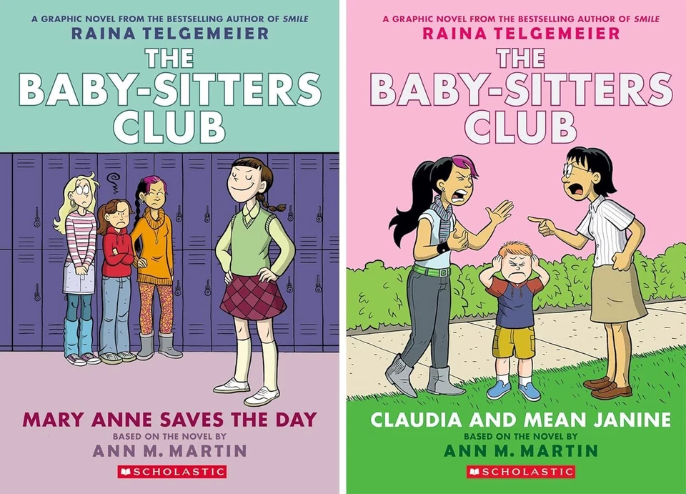 Коллекционный набор книг графических романов The Baby-Sitters Club 1–16 Graphix - Изображение 3 из 4
