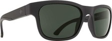 Spy Optics Hunt Matte Black Sunglasses Happy Glass Grey Green Polarized