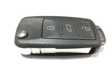 RFC 3 button flip key case for Bentley Continental GT Flying Spur remote fob