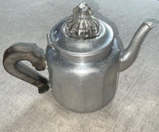 MIRRO Aluminum Coffee Pot Percolator Handle & Knob on Lid 1.5 Quart Size Vtg