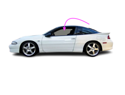 Fits: 1990-1994 Mitsubishi Eclipse 2D Coupe Driver Front Left Door